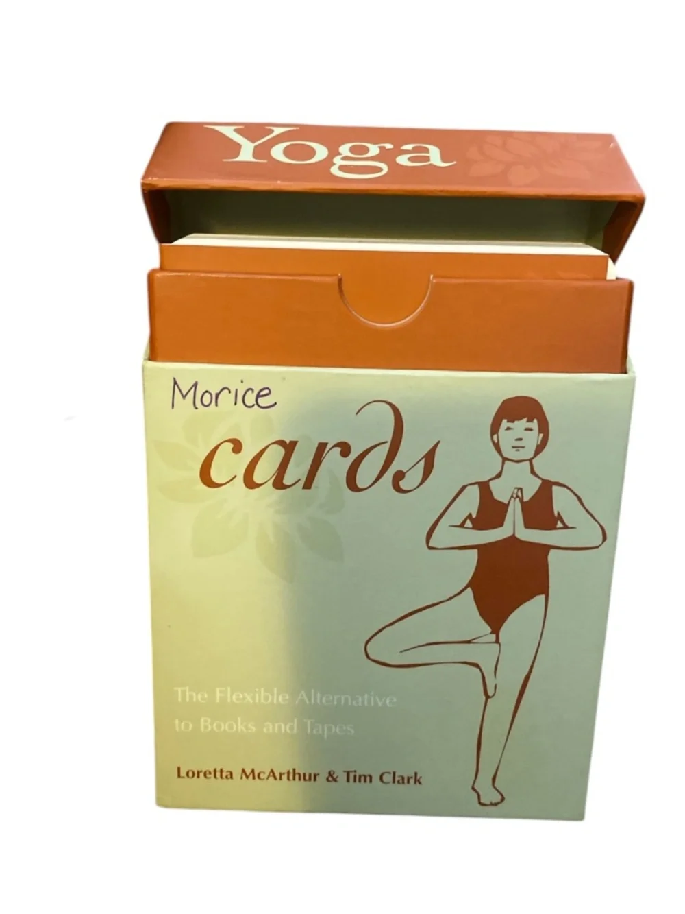 vintage set of Yoga Cards: An Easy Way to Learn Yoga by Loretta McArthur and Tim - Picture 2 of 16